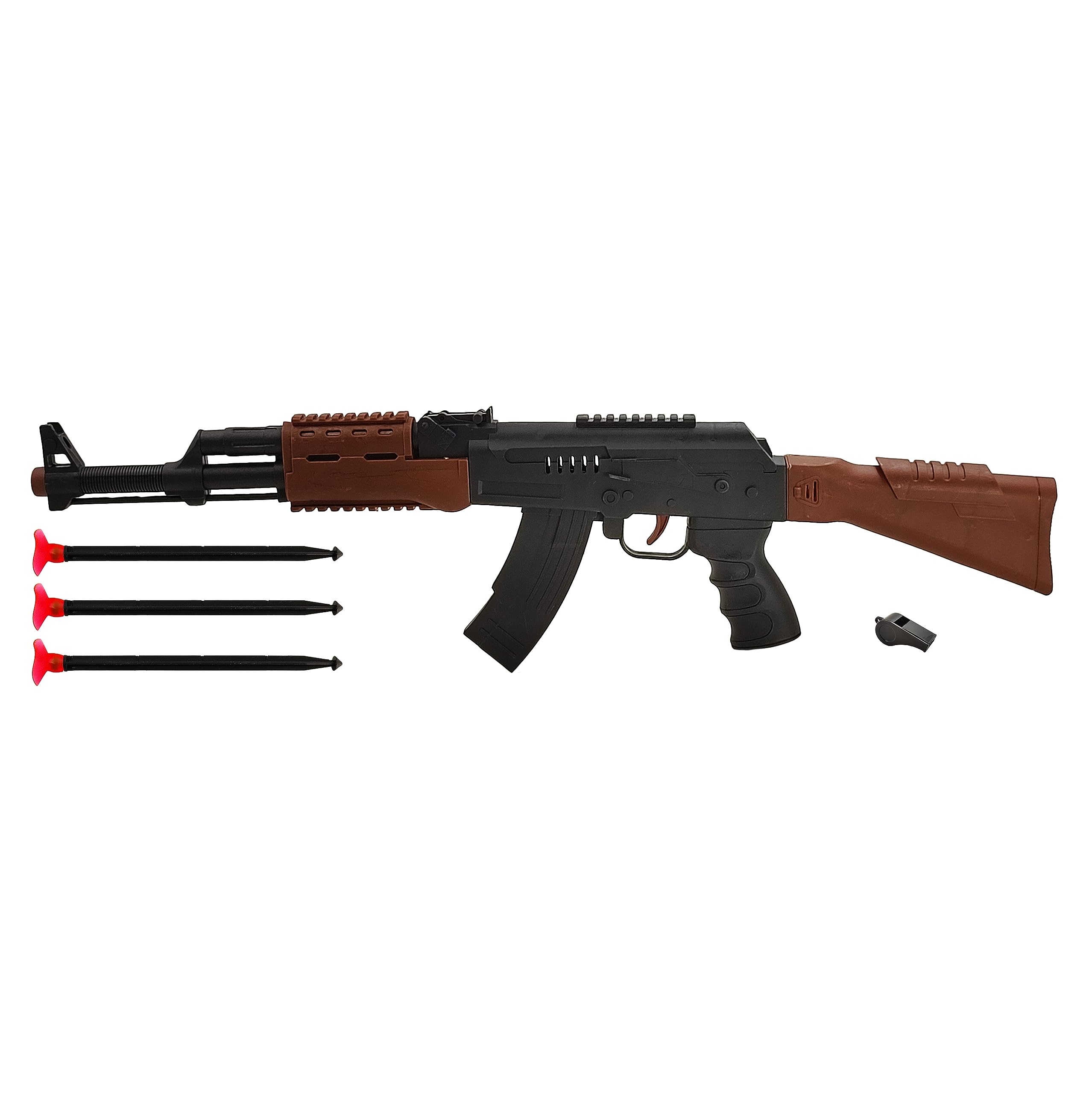 Humaira Plastic AK 47 Toy Gun with Suction Bullets, Brown, for Kids Boys Children (B0D22WLH3G) Amazon Price History, Amazon Price Tracker