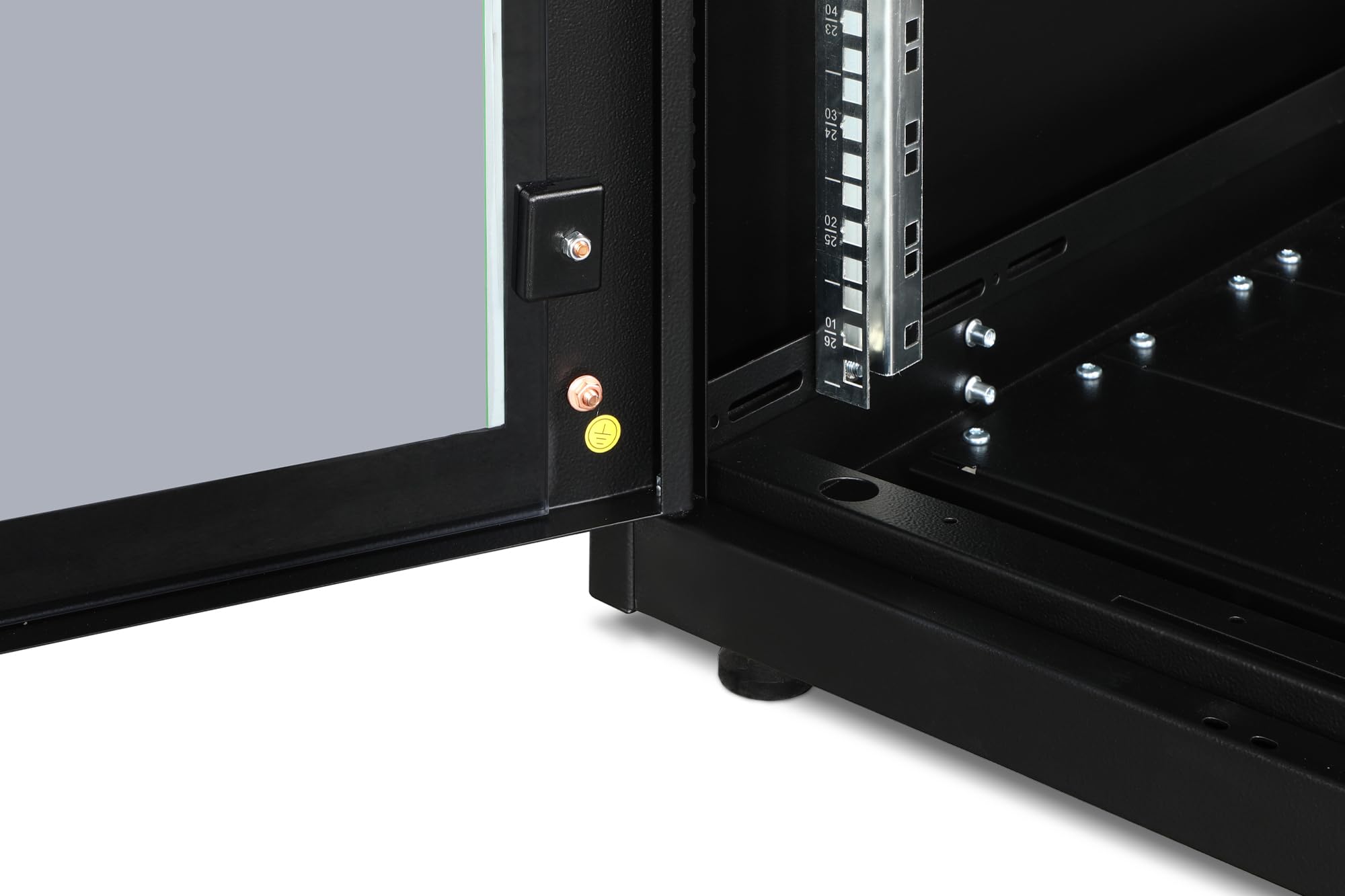DIGITUS Armoire réseau - Rack 19 Pouces - 26U - 60 x 100 cm - Charge admissible 1200 kg - Profondeur utile 94,3 cm - Série Unique - Noir