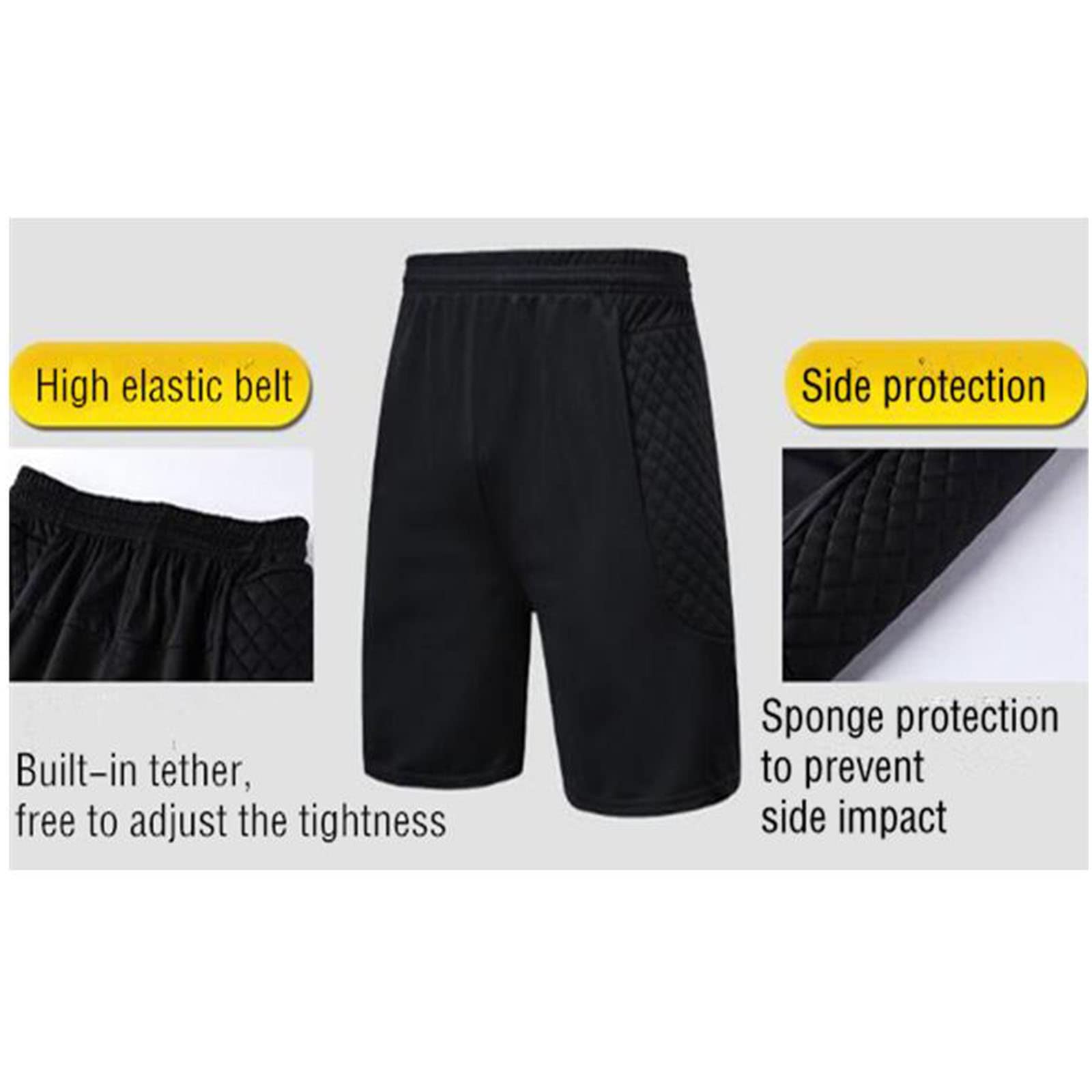 Gardien But Football Gardien de But Uniforme Kit Anti-Collision Chemises à Manches Longues Short ​Uniformes d'entraînement Costume de Sport de Gardien de But pour Adultes S0-2