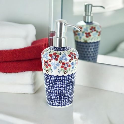 Miniatura 7 de Dispensador de jabón Blue Rose Polish Pottery Blue Daisy