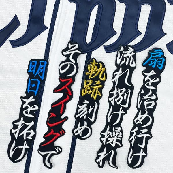 Amazon.co.jp: 西武 ライオンズ 刺繍ワッペン 小島 大河 応援歌 黒