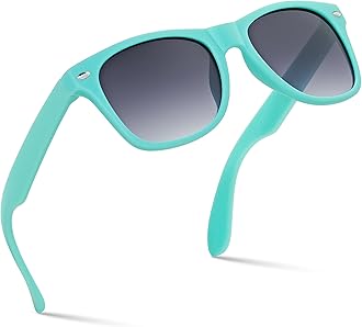 Retro Rewind Kids Sunglasses for Boys Girls Age 3-12 - Shatterproof UV400 Toddler Children Sun Glasses