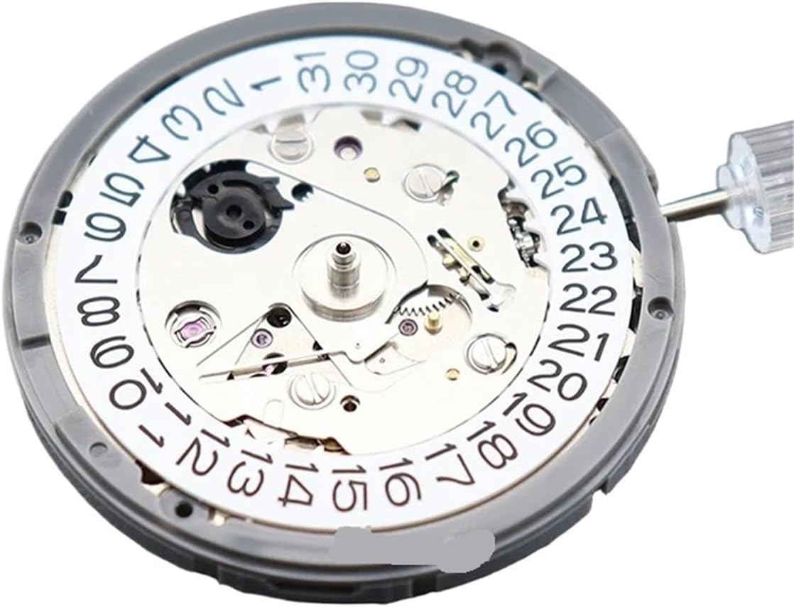 NH35 Automatic Mechanical Movement High Accuracy 24 Jewels for Mod Watch Replacement NH35A Date at 3:00