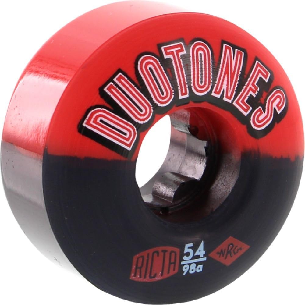 Ricta Wheels Duo Tones Red / Black Skateboard Wheels