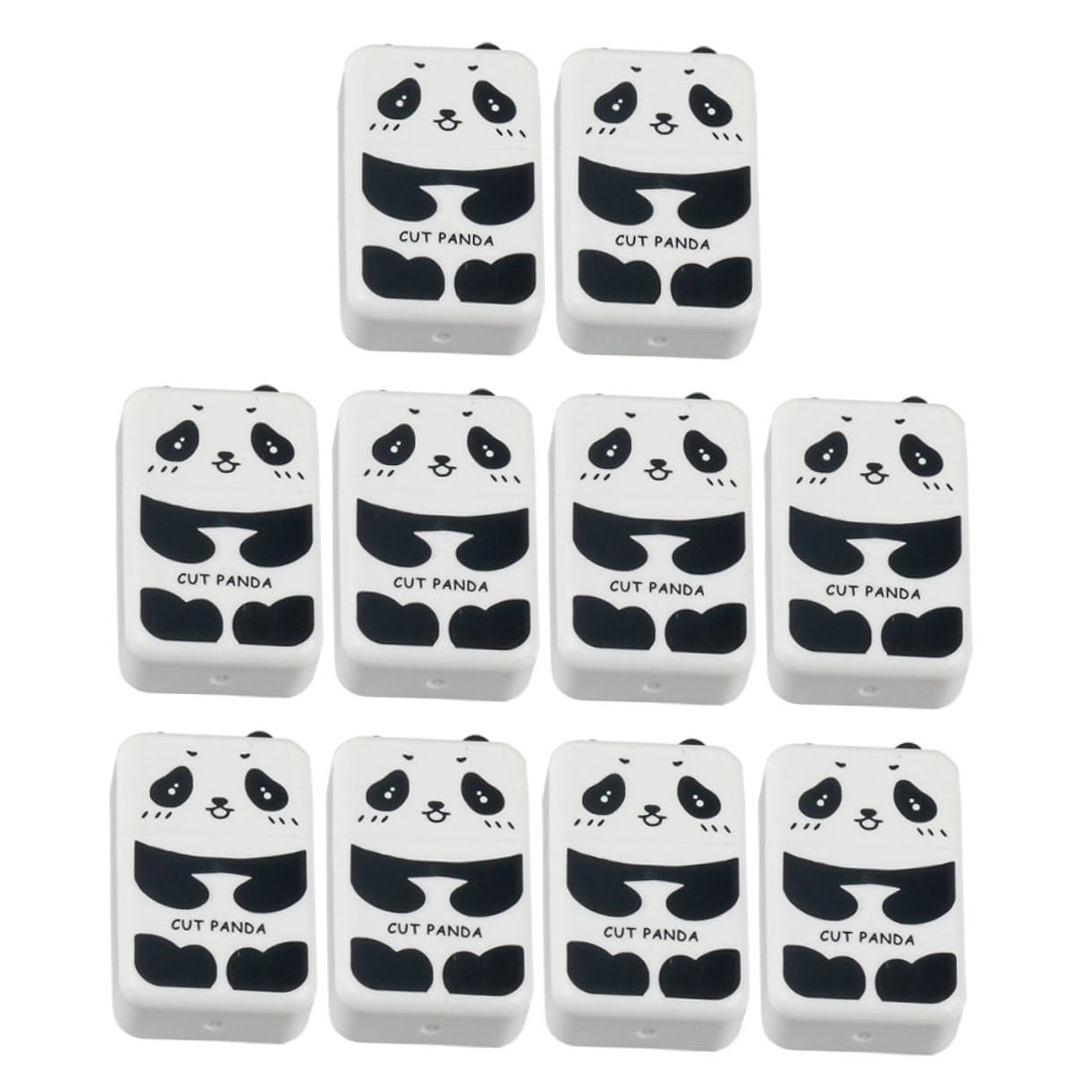 SEWACC 40stücke Teiliges Panda-radiergummi Schüler Kreative Multifunktions-radierer Für Zeichnungen Schreibtischspielzeug Perfektes Zubehör Für Feste Und Spiele