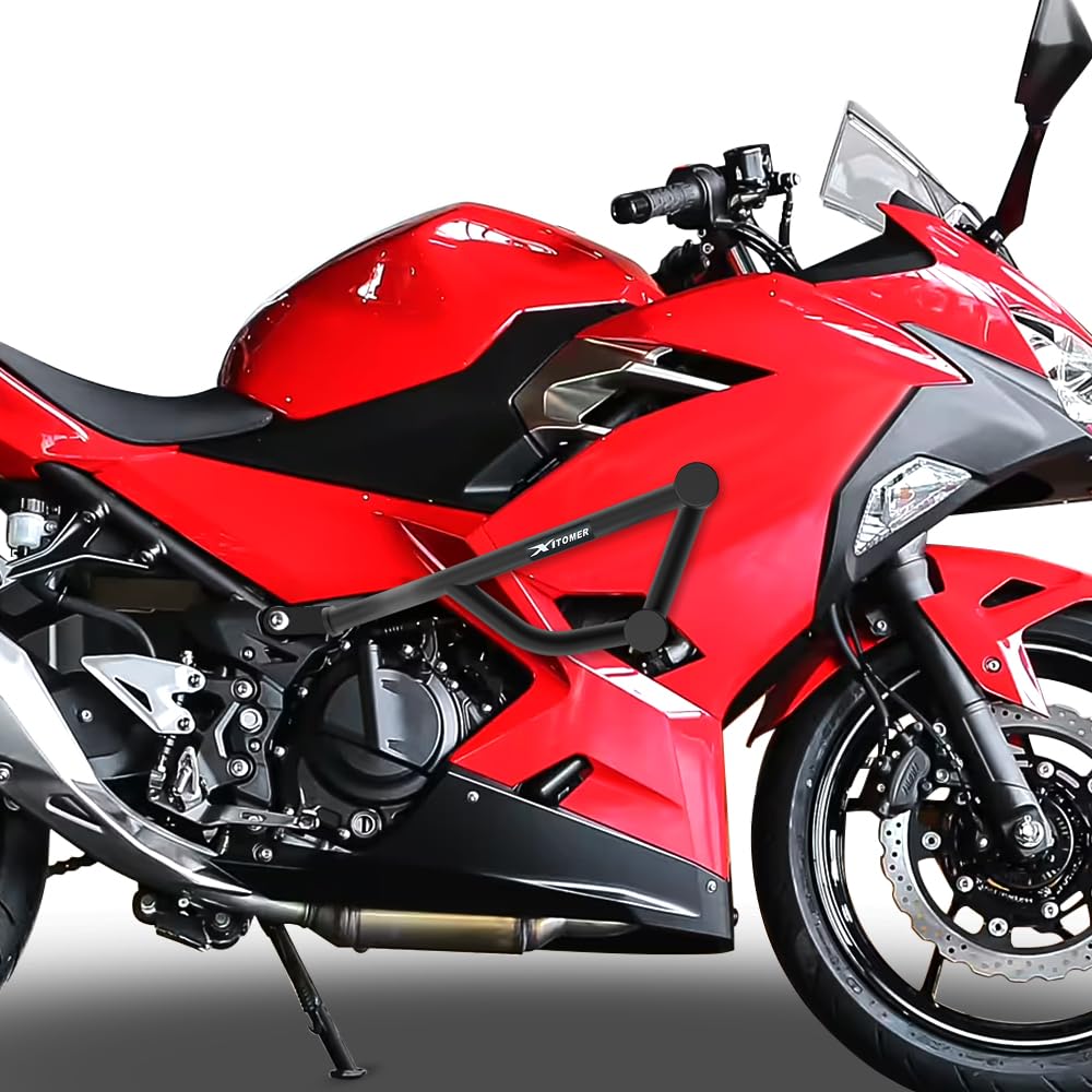 Xitomer Crash Cage Engine Guard Compatible With Ninja 500 Z500 2024 - View #2