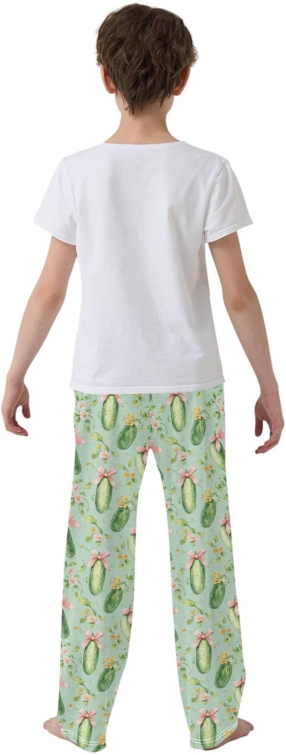 Pfrewn Pajama Pants Lounge Pants Soft Pajama Bottoms with Pockets