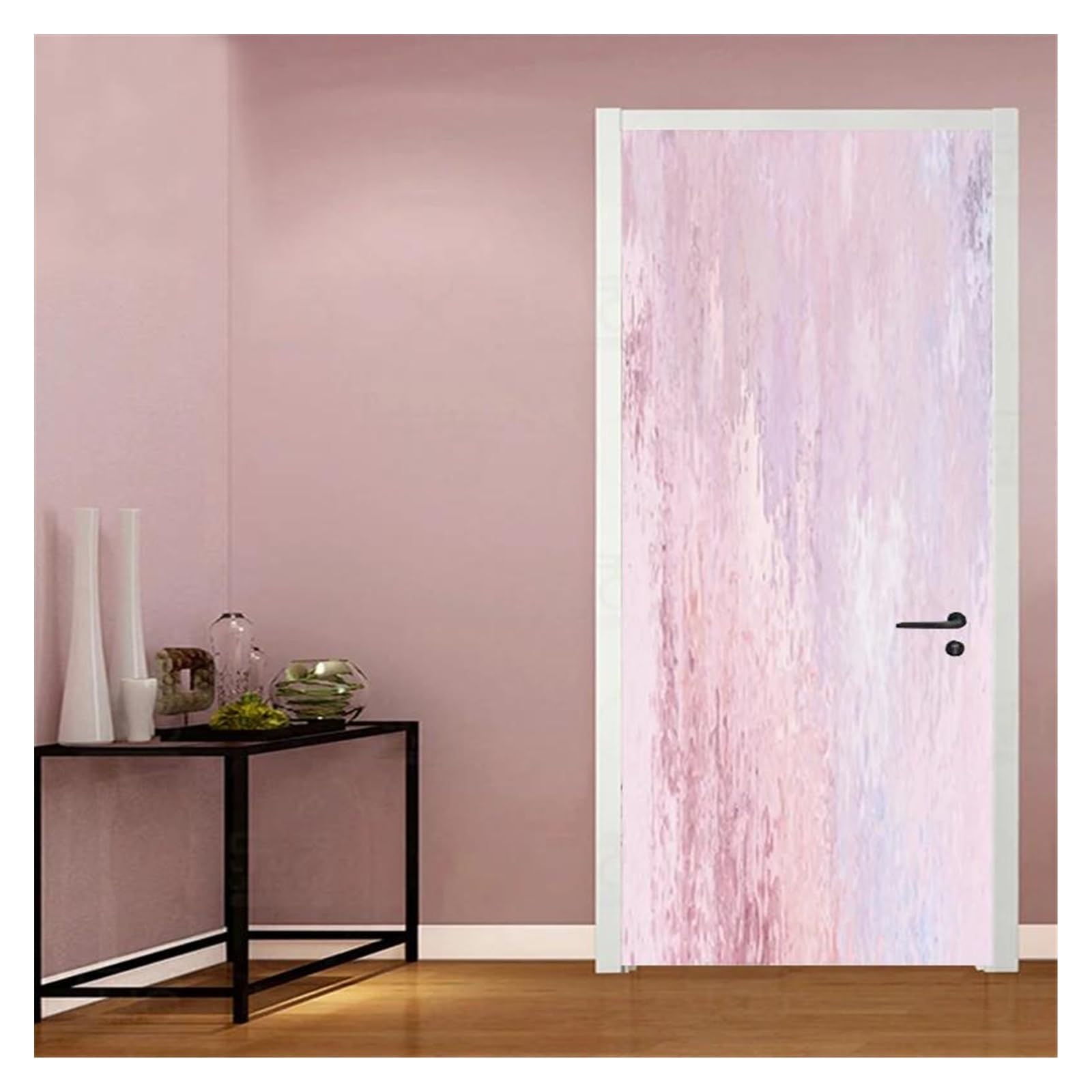 Décoration murale rose romantique pour une chambre parentale cocooning