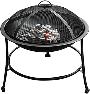 LICONG-2020 Mesa de Barbacoa Mesa de Barbacoa Parrilla Calentamiento de carbón doméstico Olla de Fuego Horno de carbón Patio al Aire Libre Olla de Fuego Mesa de Chimenea Mesa de Parrilla