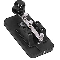 Vista 3 de Tecla de telégrafo, kit de práctica de código morse de telégrafo, llave de telégrafo y sonda, sintetizador y estación de trabajo, teclados de código