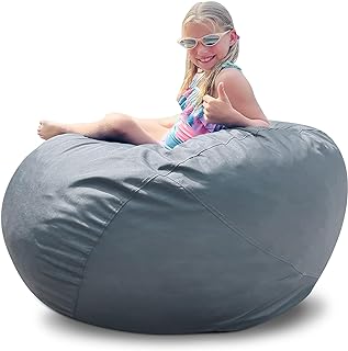 Lumaland Outdoor/Indoor Bean Bag 3ft, Water-Repellent and Fading-Resista...