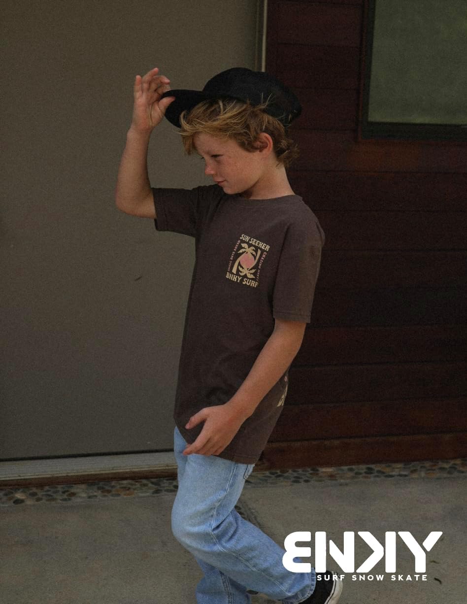 BINKYBRO Classic Snapback Hat - Flat-Bill Layered Outdoor Surfer Style Lightweight Quick-Dry Adjustable Snaphat