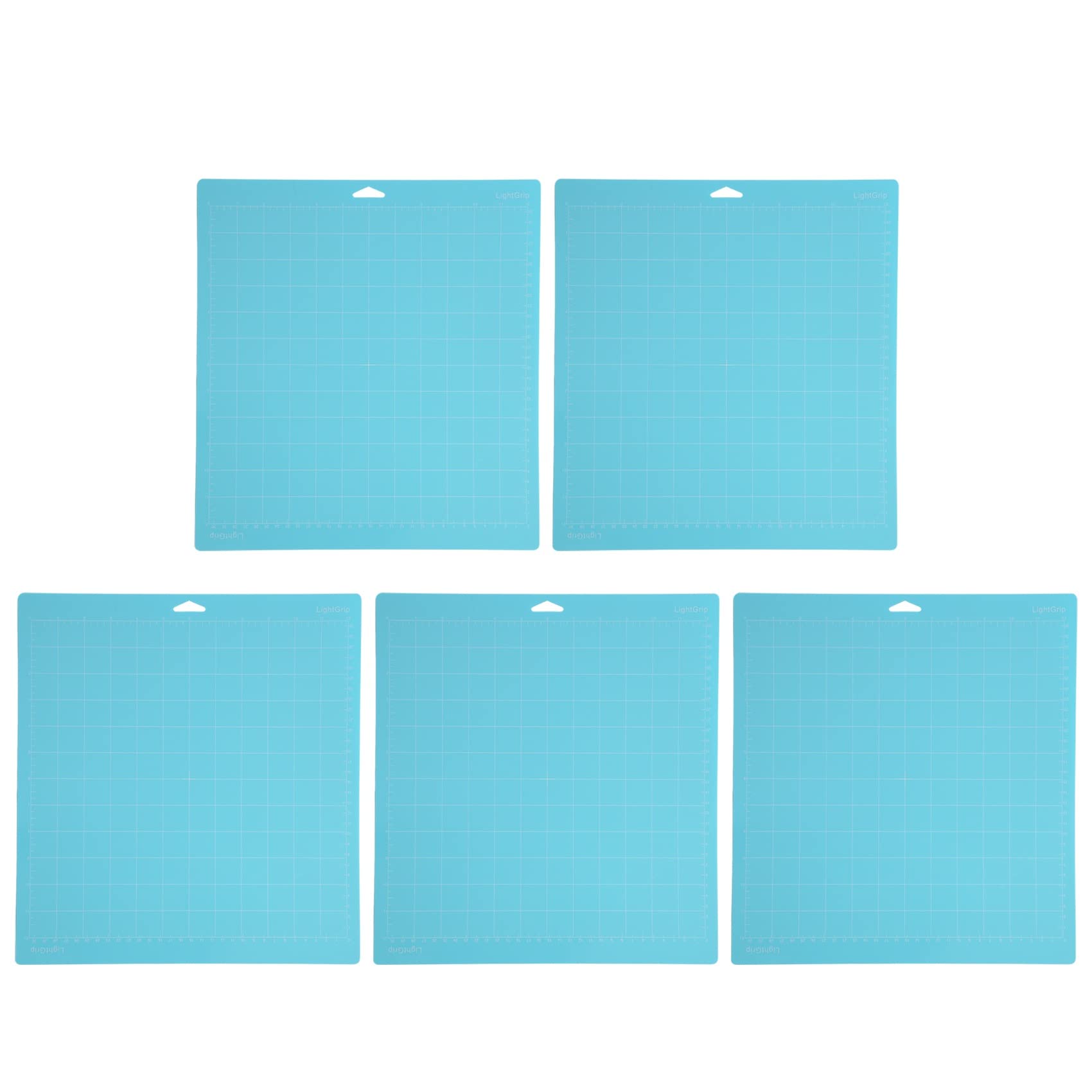 Kjkvivh Blue 5Pcs Cutting Mat Light Grip For One/Air/Explore Air2&Air 3 /Maker&Maker 3,Quilting Cutting Mats 12X12 Inch