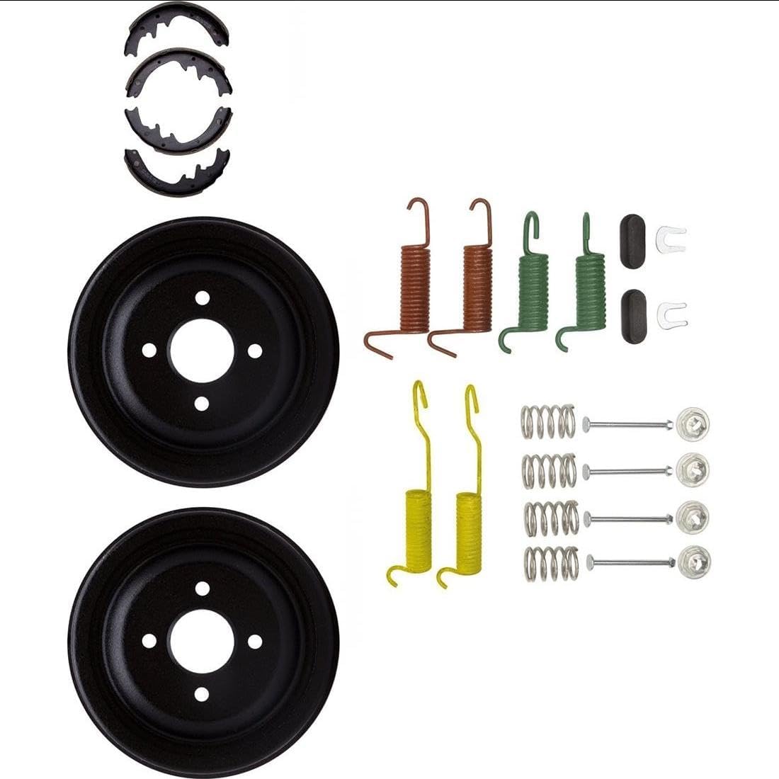 Drum Brake Hardware Kit Drum Brake Shoe fits Mercury Zephyr 1982 4.2L 255cid V8