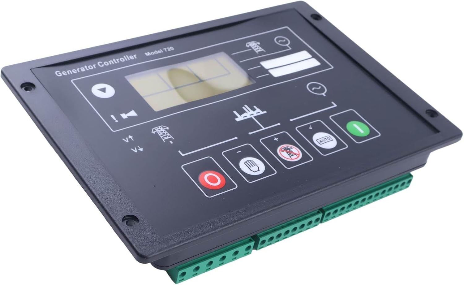 Self-Starting Control Module Genset Controller with Monitoring Function LCD Display DSE720 Compatible with Deep Sea Auto Start Generator EFI and Non-EFI