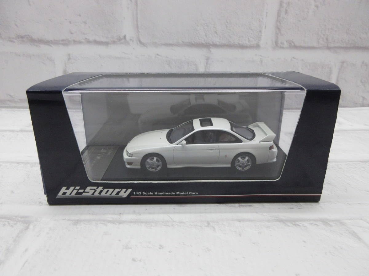 ミニカー 1/43 ハイストーリー 日産 シルビア K's AERO S14 1996