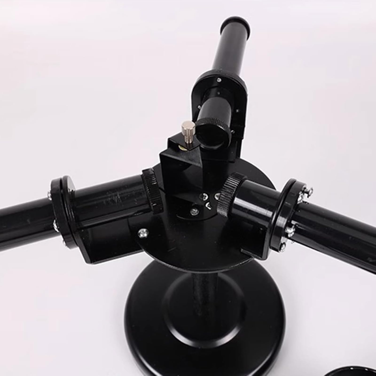 Spectroscope avec séparateur de faisceau prisme, aide pédagogique à l'expérience optique, base ronde pour études de spectre et enseignement en laboratoire, équipement de physique
