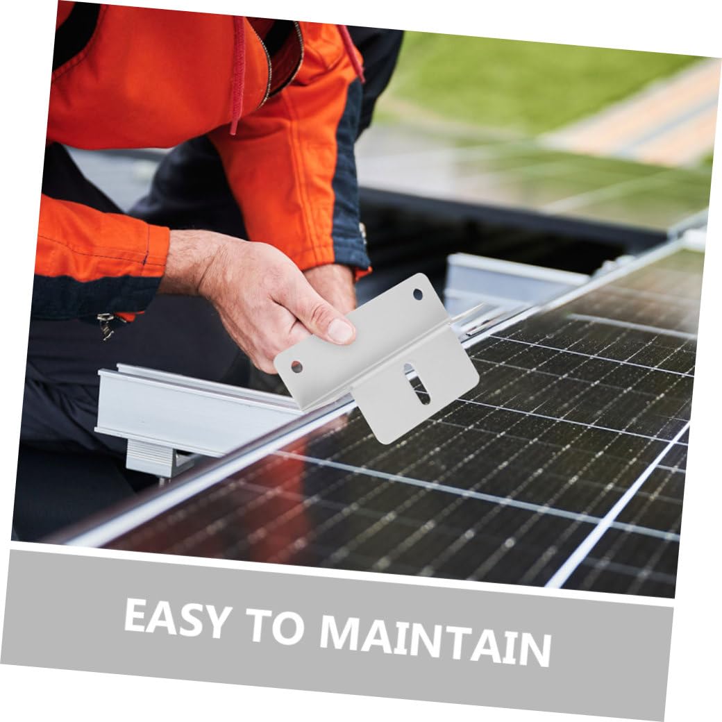 NOLITOY Soporte Reposicionamiento Solar Resistente Panel para Aleación de Aluminio en de Fácil para Instalaciones Solares Casa y Proyectos Fuera Red