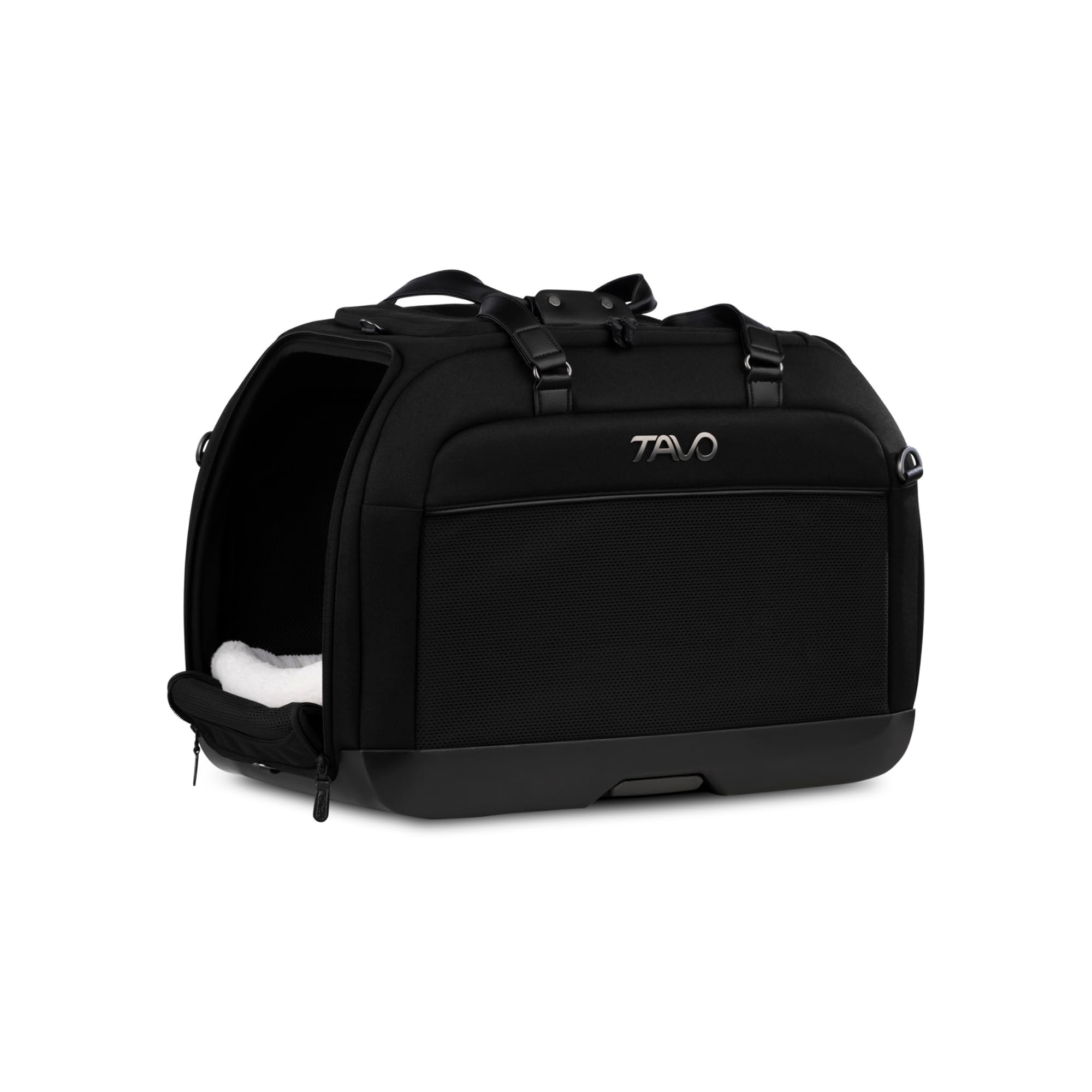 Tavo Hendrick Tragetasche Hund, ISOFIX, Für Hunde & Katzen bis 20,4 kg