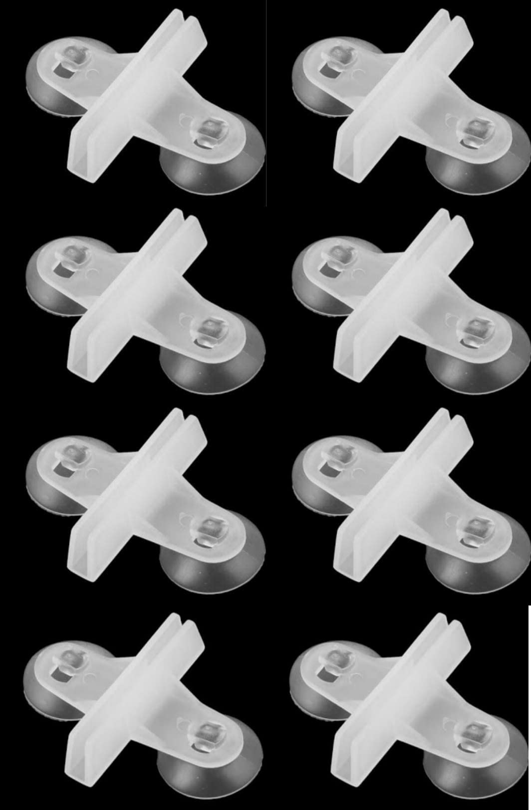 Taiyo Pluss Discovery® Aquarium Glass Divider, Aquarium Glass Divider for Fish Tank Partition, Fit for All Aquarium Include Suction Cups for Fixing The Glass (Color: White) (Pack of 8) (B09NRS2WY4) Amazon Price History, Amazon Price Tracker
