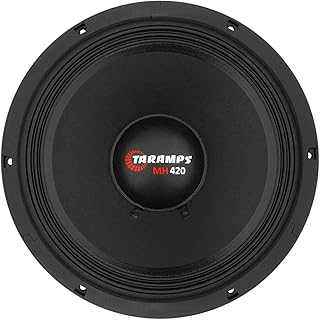 Alto Falante 10 MH 420 8 ohms 420 W RMS 10 Polegadas Taramps Som Automotivo