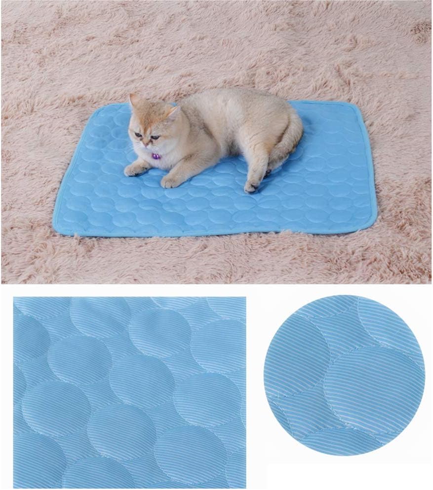 review POPETPOP Pet Bed House Dogs Cooling Pet Cool Mat Pet Cooling Pads for Dogs Sized Mattress Pet Cold Mat Bed Cushions Dog Cooling Mat Pet Cooling Mat for Dogs Toy Warning Labels Household