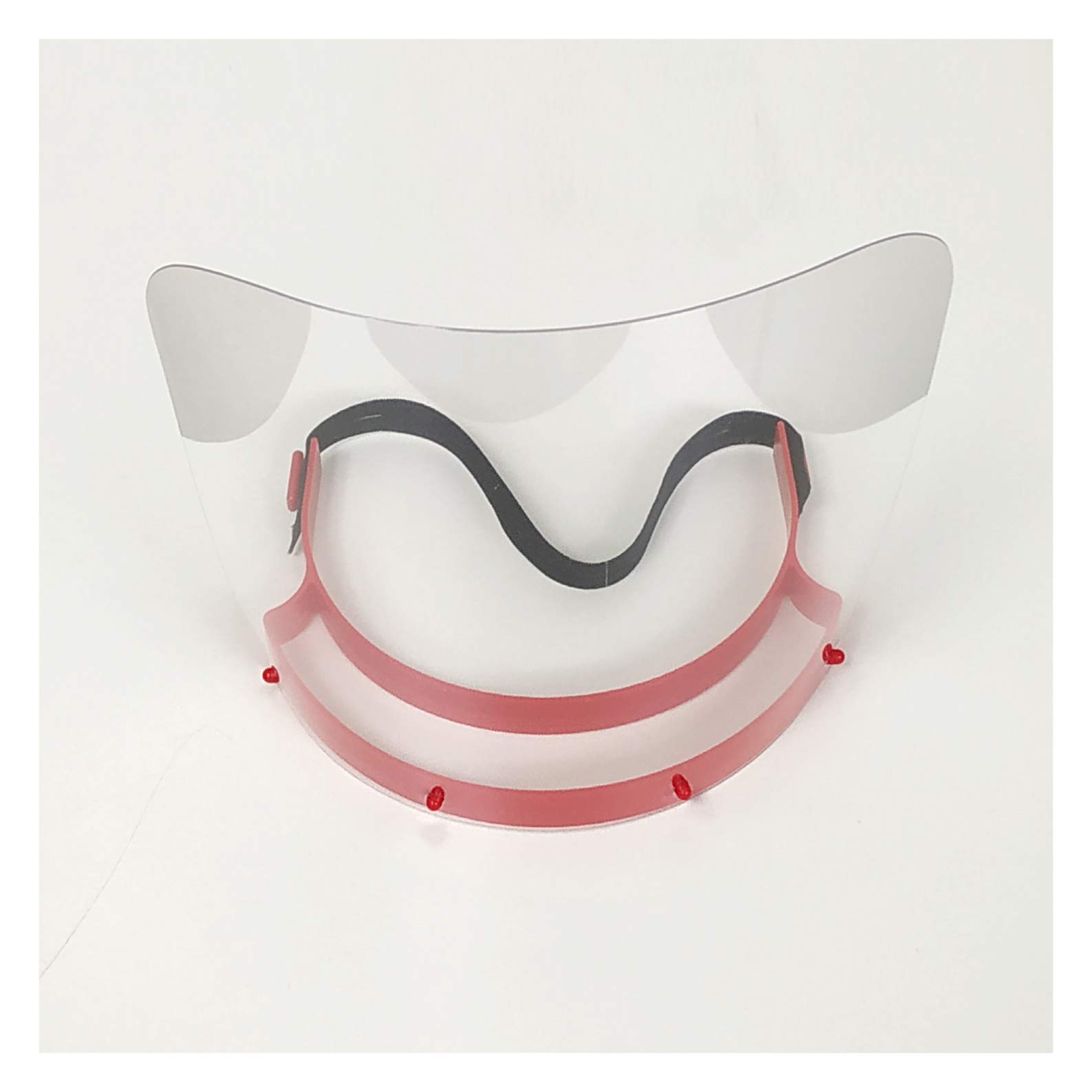 LED ATOMANT 10x Pantalla Proteccion Facial Transparente Ajustable | Fabricado en Europa