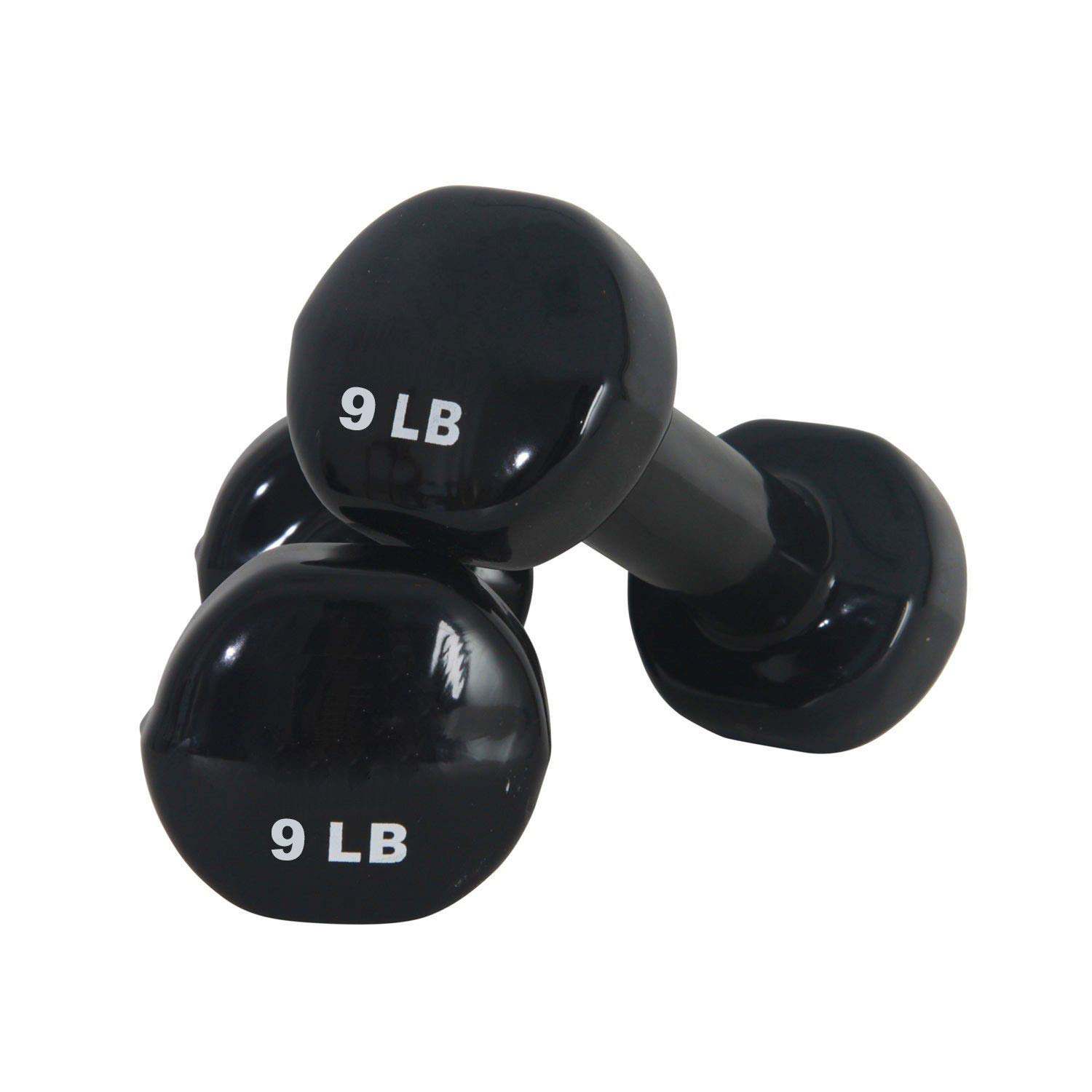 Fitness First Par de mancuernas sumergidas en vinilo (0,5-5,4 kg)