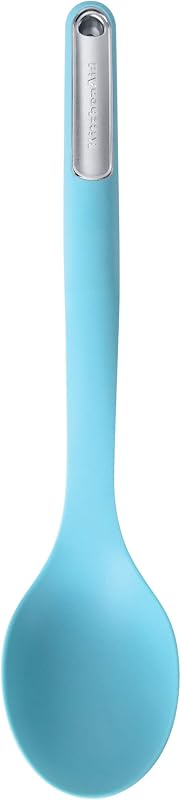 Silicone Basting Spoon, Aqua Sky