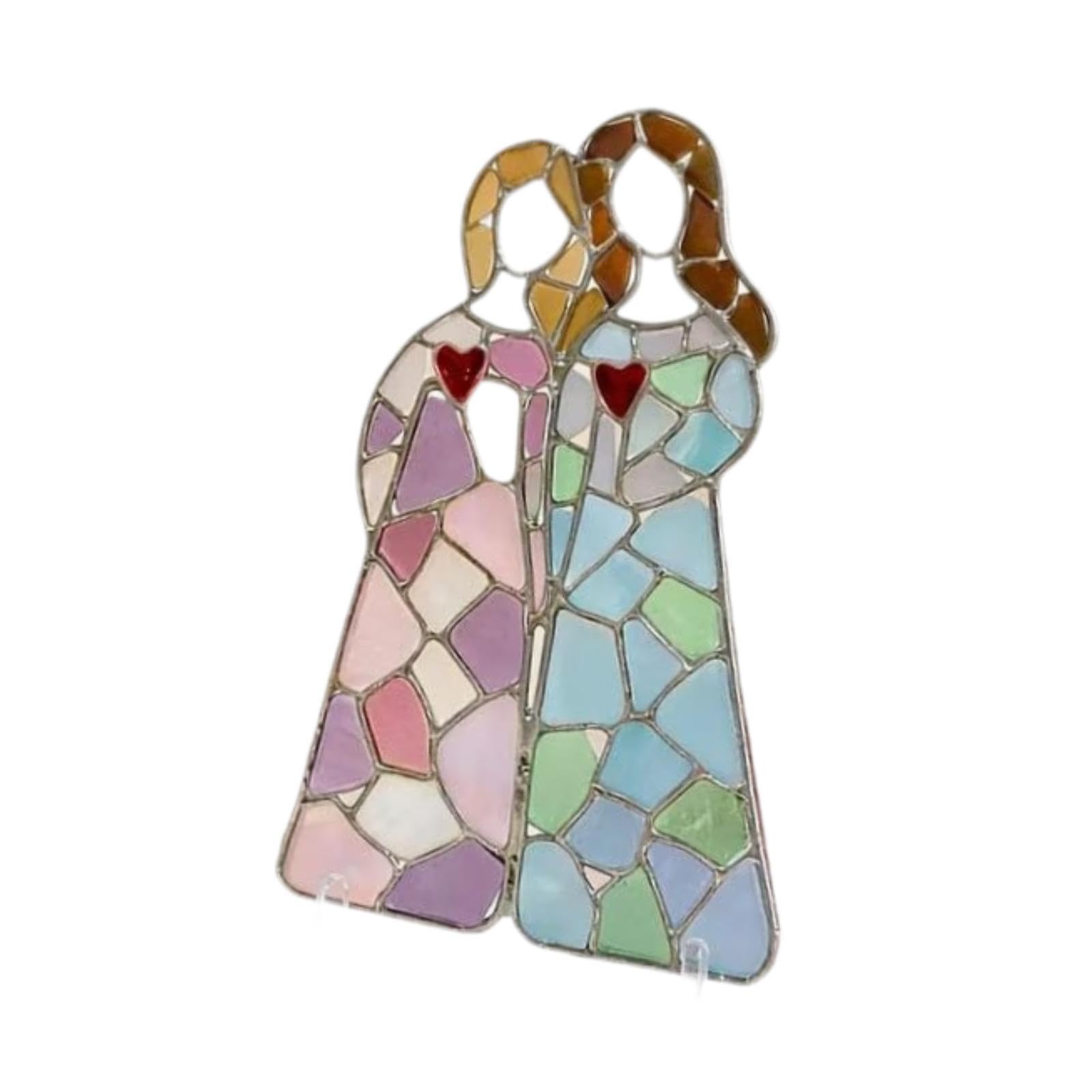 Mother Child Sun Catcher Elegant from Daughter for Women Mother Day Bedroom-image-41