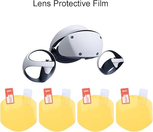 Miniatura 2 de Cubierta de película protectora de lente VR para gafas PS VR2 Película transparente anti-burbuja Bloqueo de luz azul VR Lente Accesorios de película