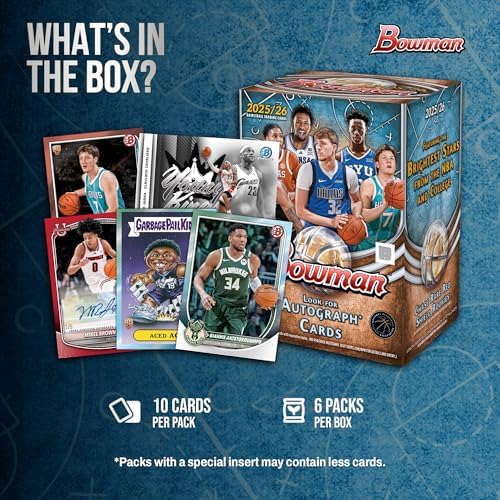 2025-26 Bowman Basketball - Factory Sealed - Value Box — view 8