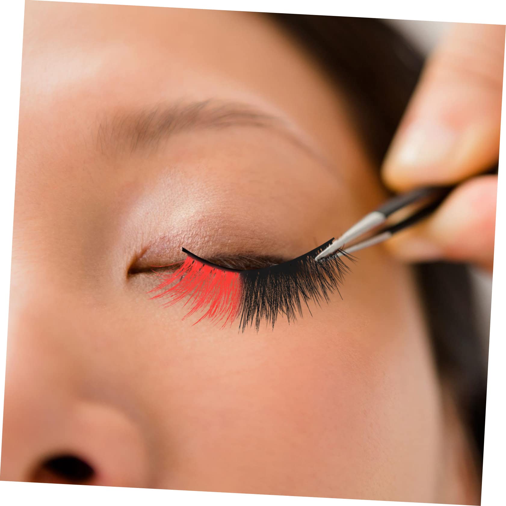 Mikinona 5 Set Di Ciglia Finte Resistenti E Soffici Set Di Ciglia Finte Per Donna Con Scatola Durevoli E Facili Da Applicare 5 Paia*5