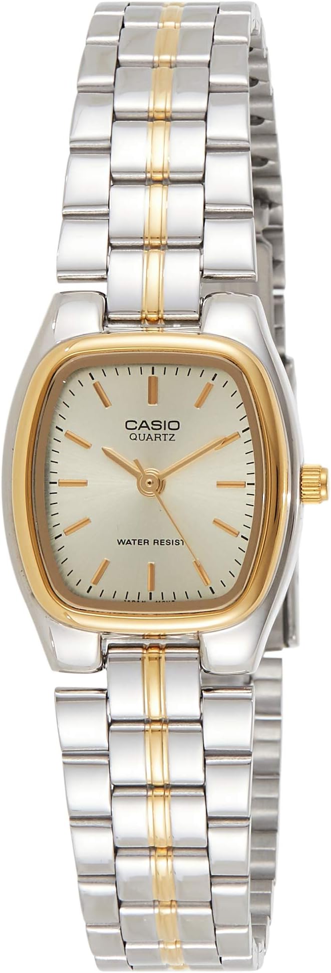 Womens Quartz Watch, Analog Display and Stainless Steel Strap