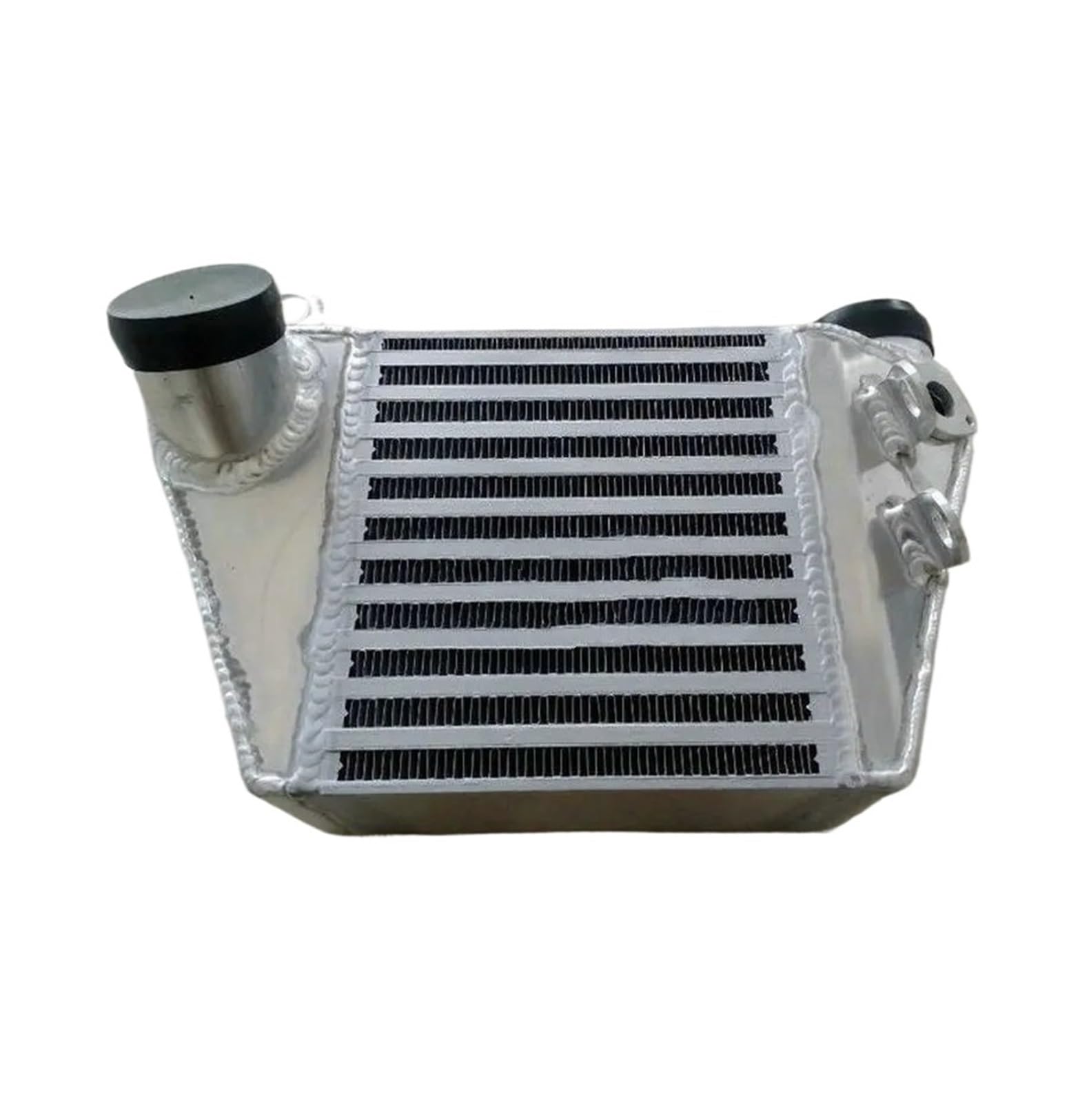 Hgddbae One Color Cooled Intercooler Turbo Intercooler Fit For Mk4 1.8T/1.8L All Aluminum Radiator Cooling Bolt-On Side-Mount Cooling Intercooler 02-05
