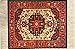 Set of 4 Rug Table Coasters – Persian Design Fabric Carpet Drink Mats (Mix-4-5-7-8)