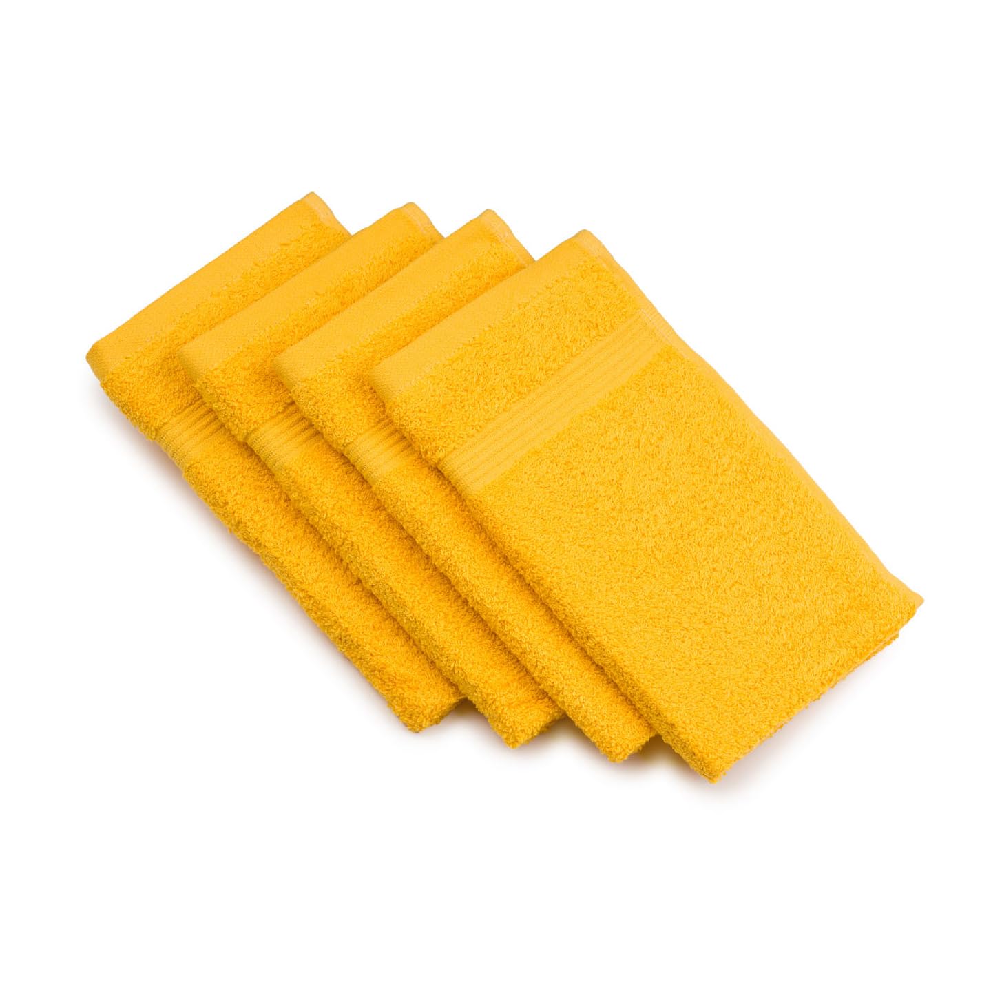 Gözze 550-1034-A3 Guest Hand Towel Set / 100 % Cotton High Quality 550 g / m² Ökotex 100 Standard Yellow