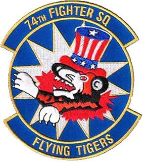 74th Fighter Squadron Flying Tigers Patch â€“ Sew On