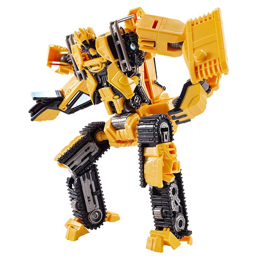 Robot de Deformación, Modelo de Juguete de Coche, Figura de Acción de Deformación Portátil, Juguete de Ingeniería de Aleaciones, Vehículo, Robot, Juguete Sorpresa para Niños (3)