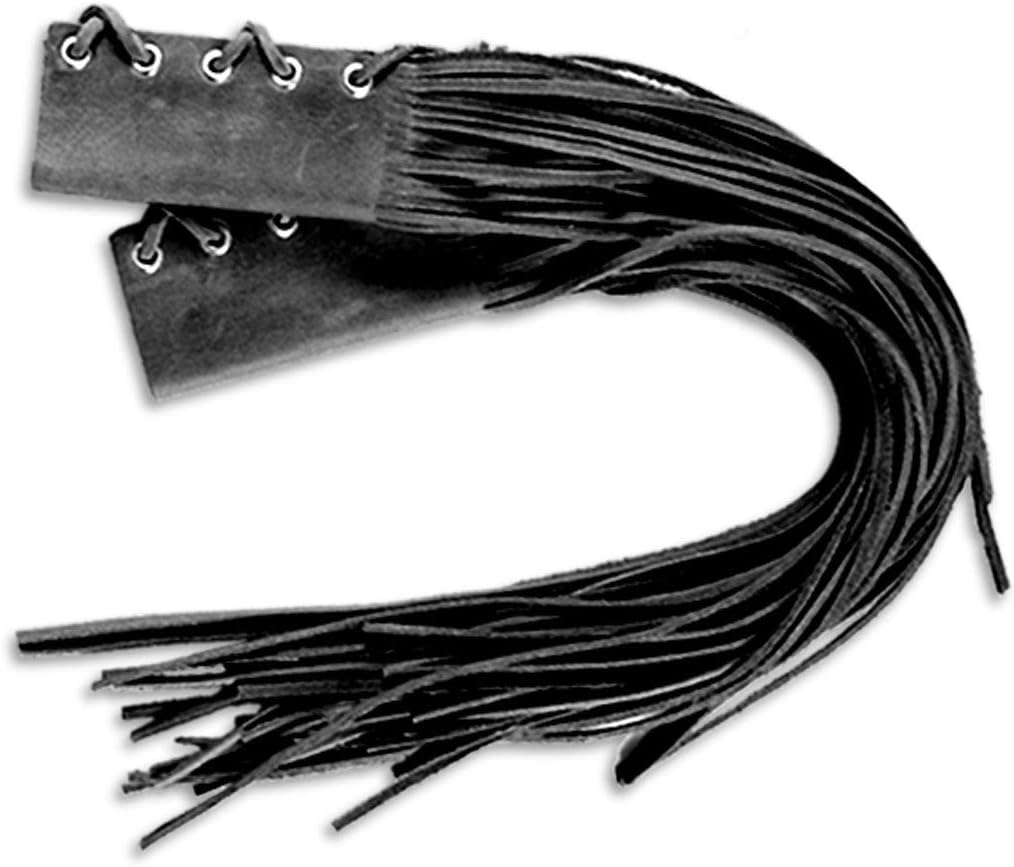 Hot Leathers TCB1001 Black Premium Leather Throttle Covers - 17"