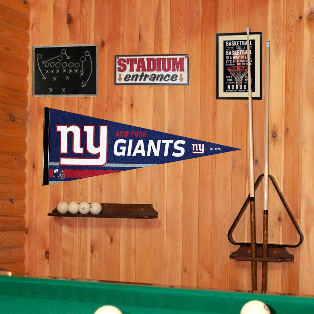 New York Giants Pennant Banner Flag