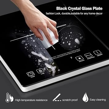 AMZCHEF Double Induction Cooktop & Single Induction Cooktop