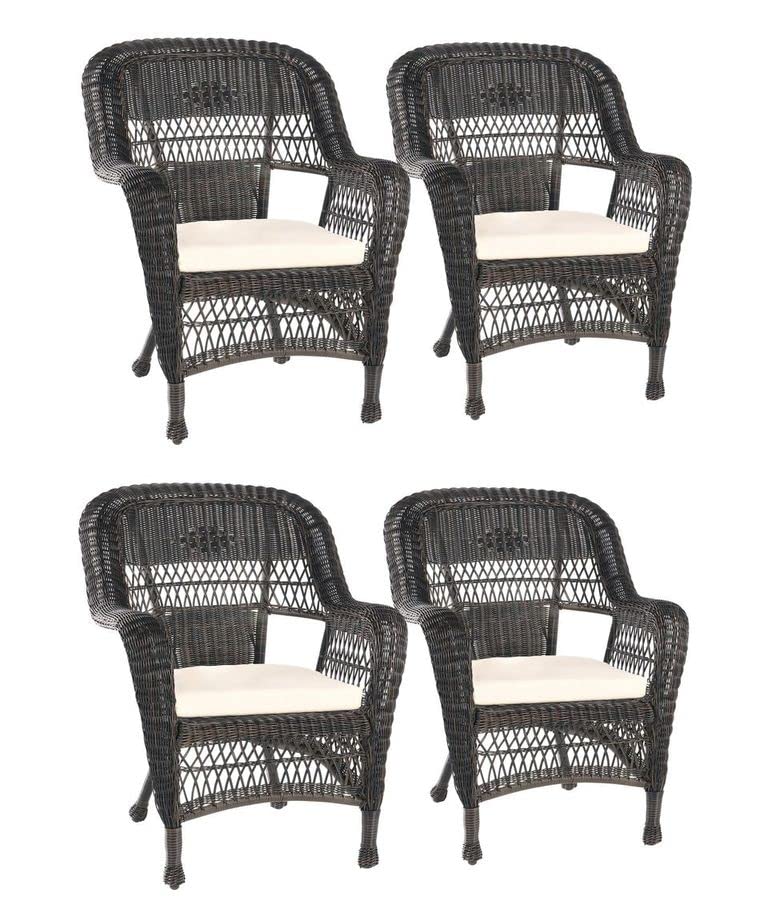 SW02178C-ES-SET4 Lounge Chair, Espresso