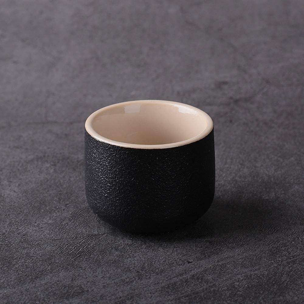 Amazon.co.jp: 酒器とセット 日本酒セット、伝統的な陶器の黒酒器