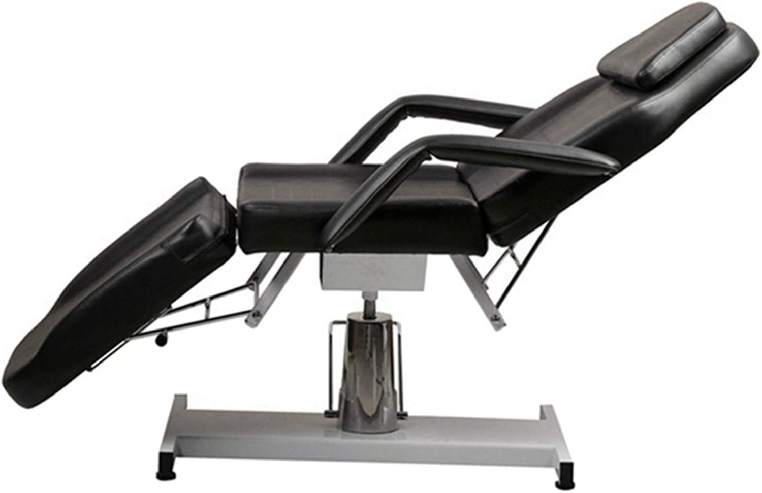 Salon Style Massage Bed Spa Bed Facial Cradle Salon Bed Massage Table Multi-Function Beauty Bed Adjustable Massage Bed Black