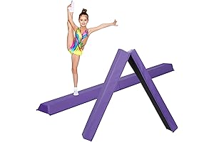 ZENY Folding Gymnastics Balance Beam for Home