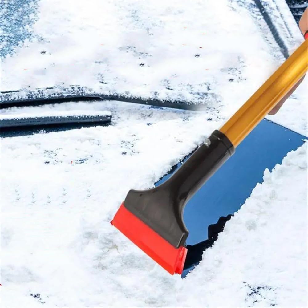 Rascador de hielo para coche 1~10PCS Pala De Nieve De Algodón EVA Mango Anticongelante Pala De Descongelación De Parabrisas De Coche Varilla Rascador De Coche Aleación De Aluminio Rascadores de hielo