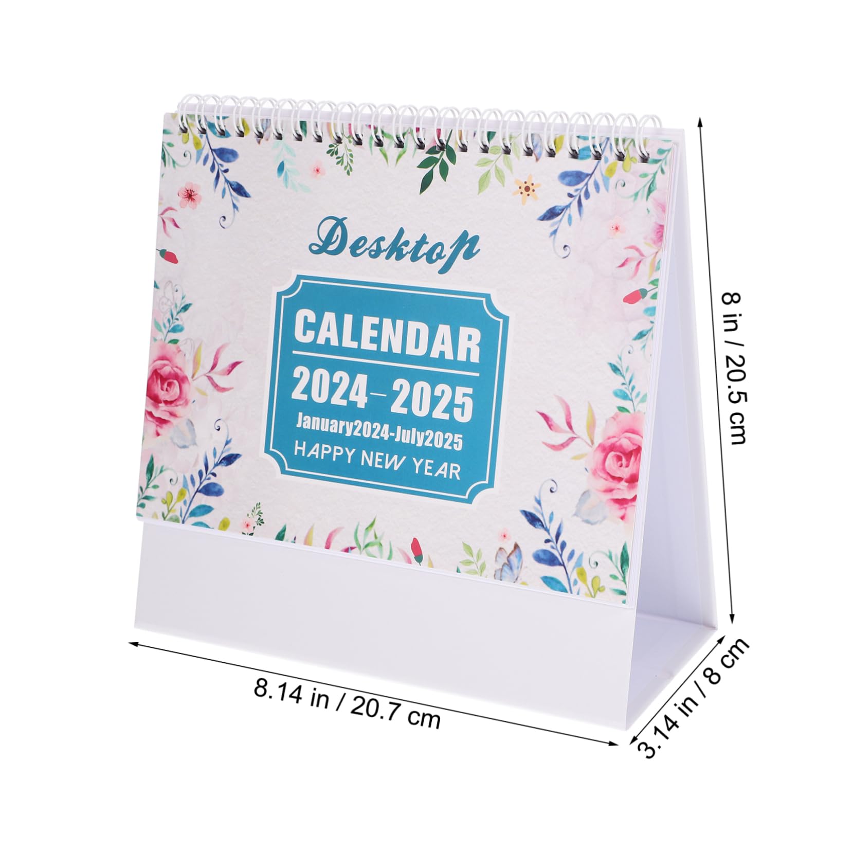 Tofficu 2pezzi Calendario Da Tavolo Extra-large Con Design Minimalista e Spessa Calendario Da Scrivania Per Organizzazione Ufficio e Casa Pianificazione Mensile e Giornaliera Stile Moderno