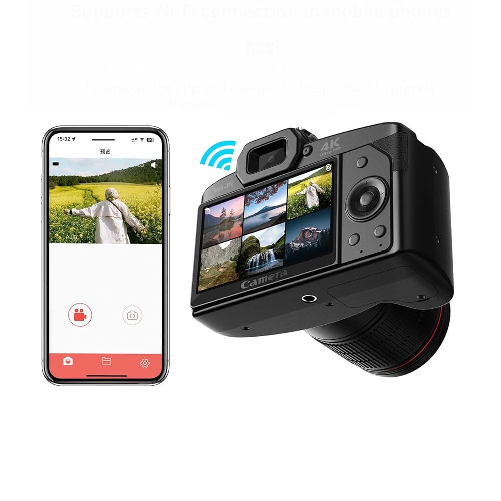 デジタルカメラ wifi対応 6400万画素 16倍ズーム 3インチ 豪華セット デジタルカメラ wifi対応 6400万画素 16倍ズーム 3インチ 豪華