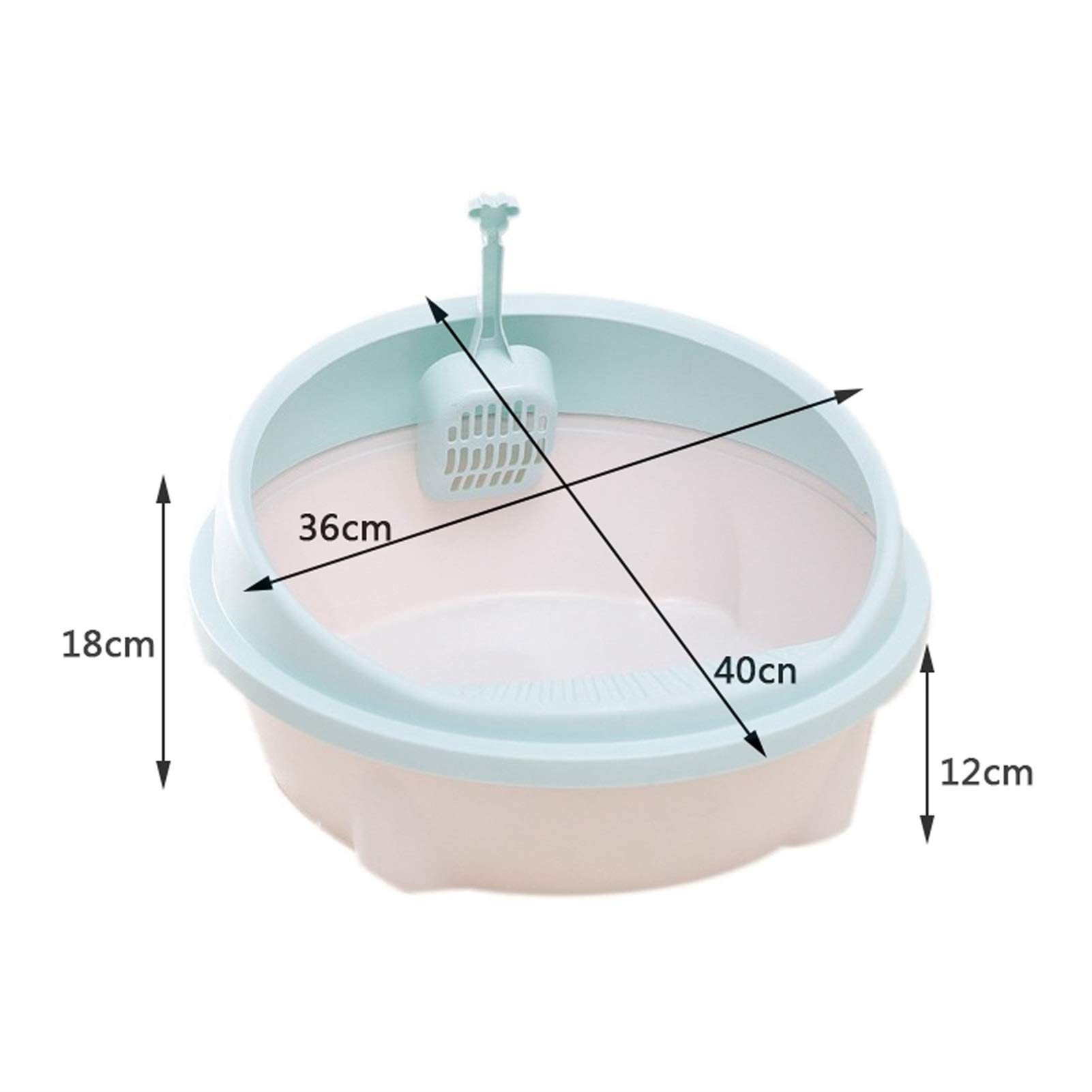Starter kit per WC per animali domestici con paletta e padella per cani e gattini, soluzione facile per la pulizia della casa per proprietari di animali domestici
